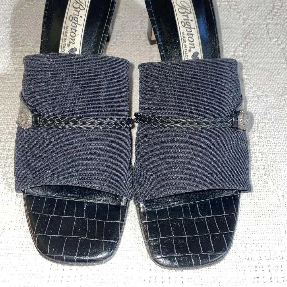 Brighton Women’s Dress Shoes Size 7.5 M Black Going Out Party Fun